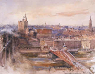 Vom Gateshead Bahnhof